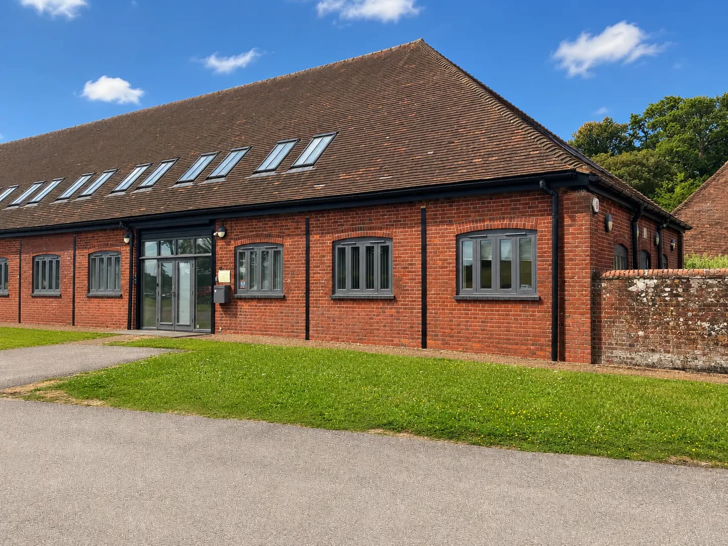 Unit 1, The Bullpens, Manor Court, Herriard, Basingstoke RG25 2PH: Contemporary Barn Style Office Accommodation in Attractive Rural Location