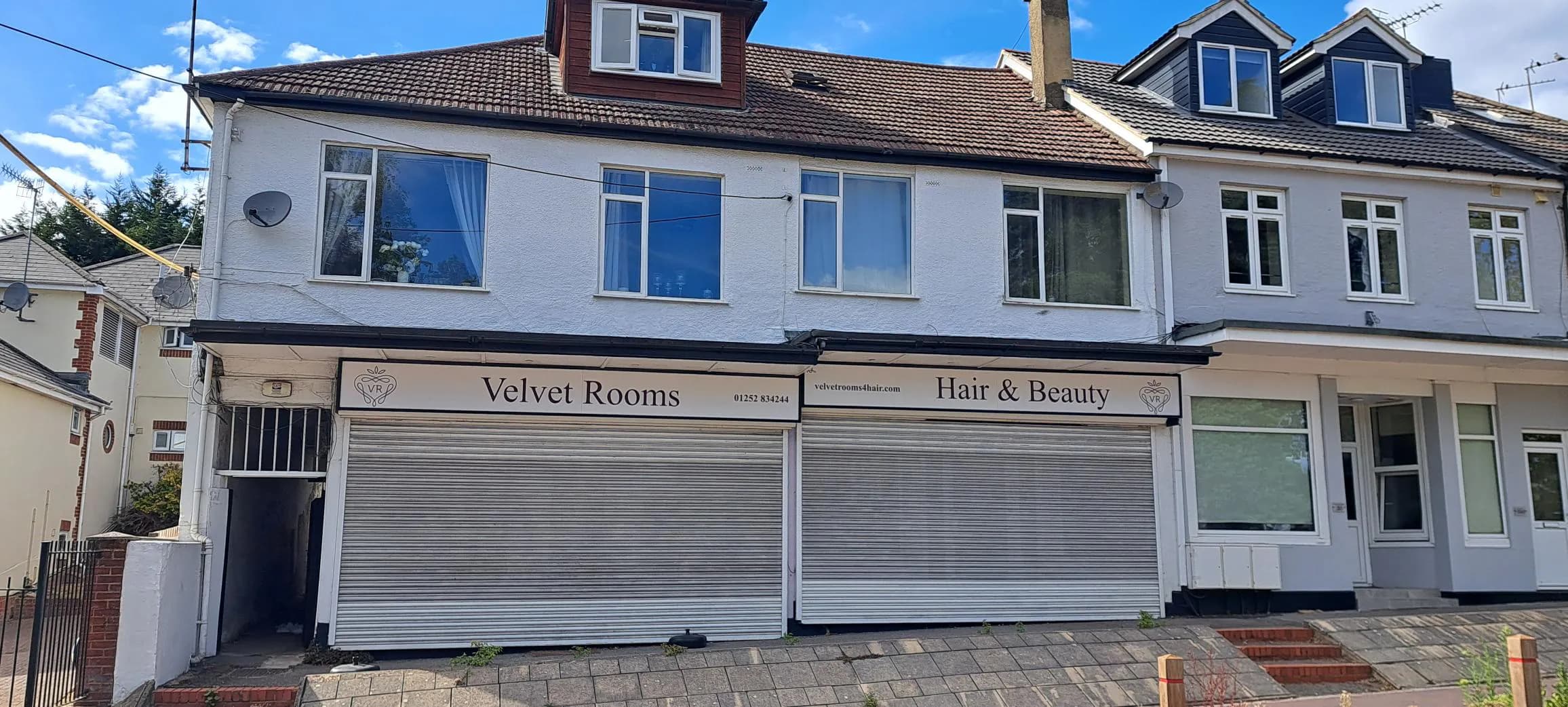 51-53 Deepcut Bridge Road, Deepcut GU16 6QT: Retail unit/salon with two large separate flats