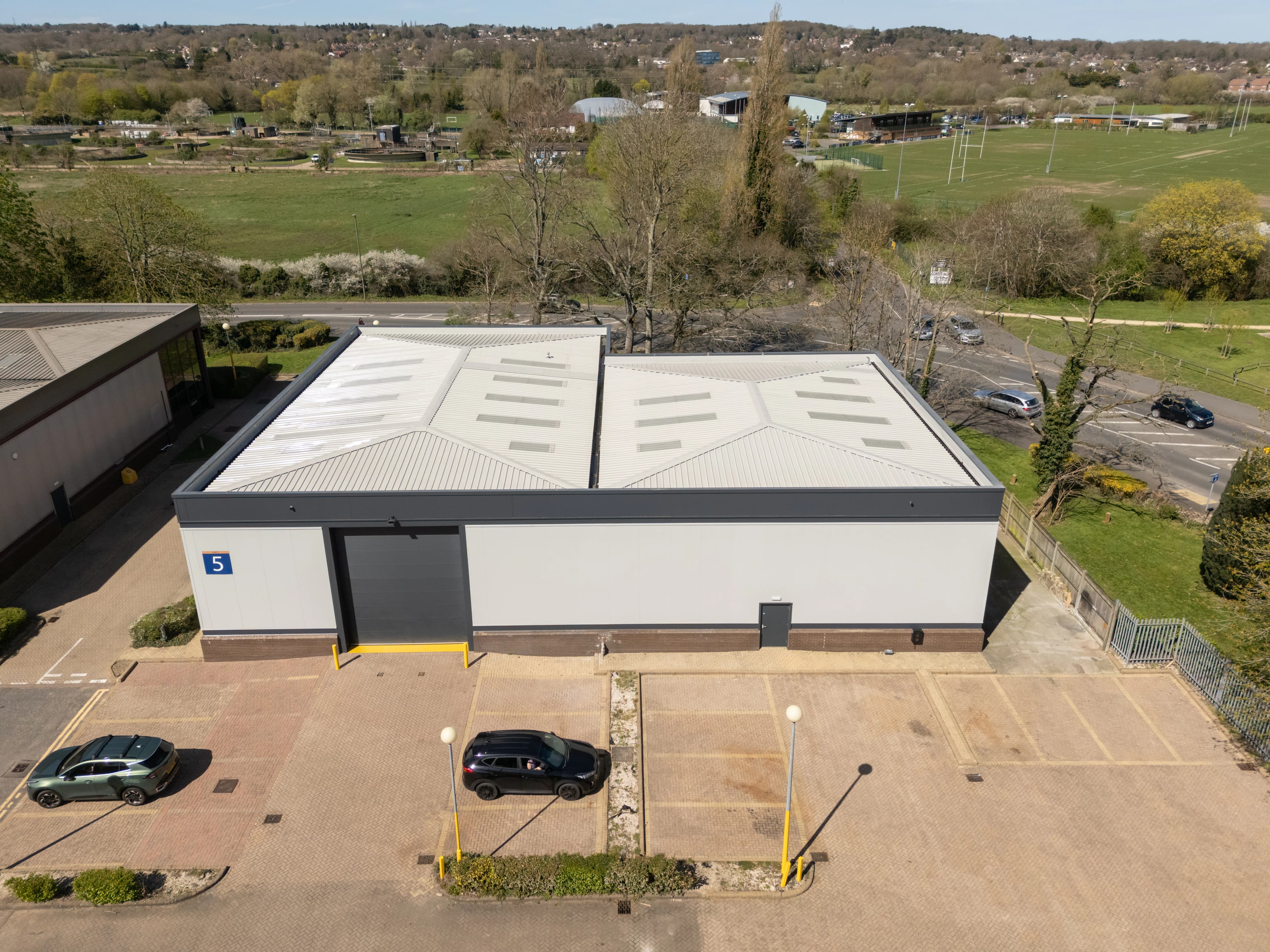 Unit 5 Monkton Park Industrial Estate, Farnham Trading Estate, Farnham GU9 9PA: A Newly Refurbished Industrial / Warehouse Unit Within 2 Minutes of A31