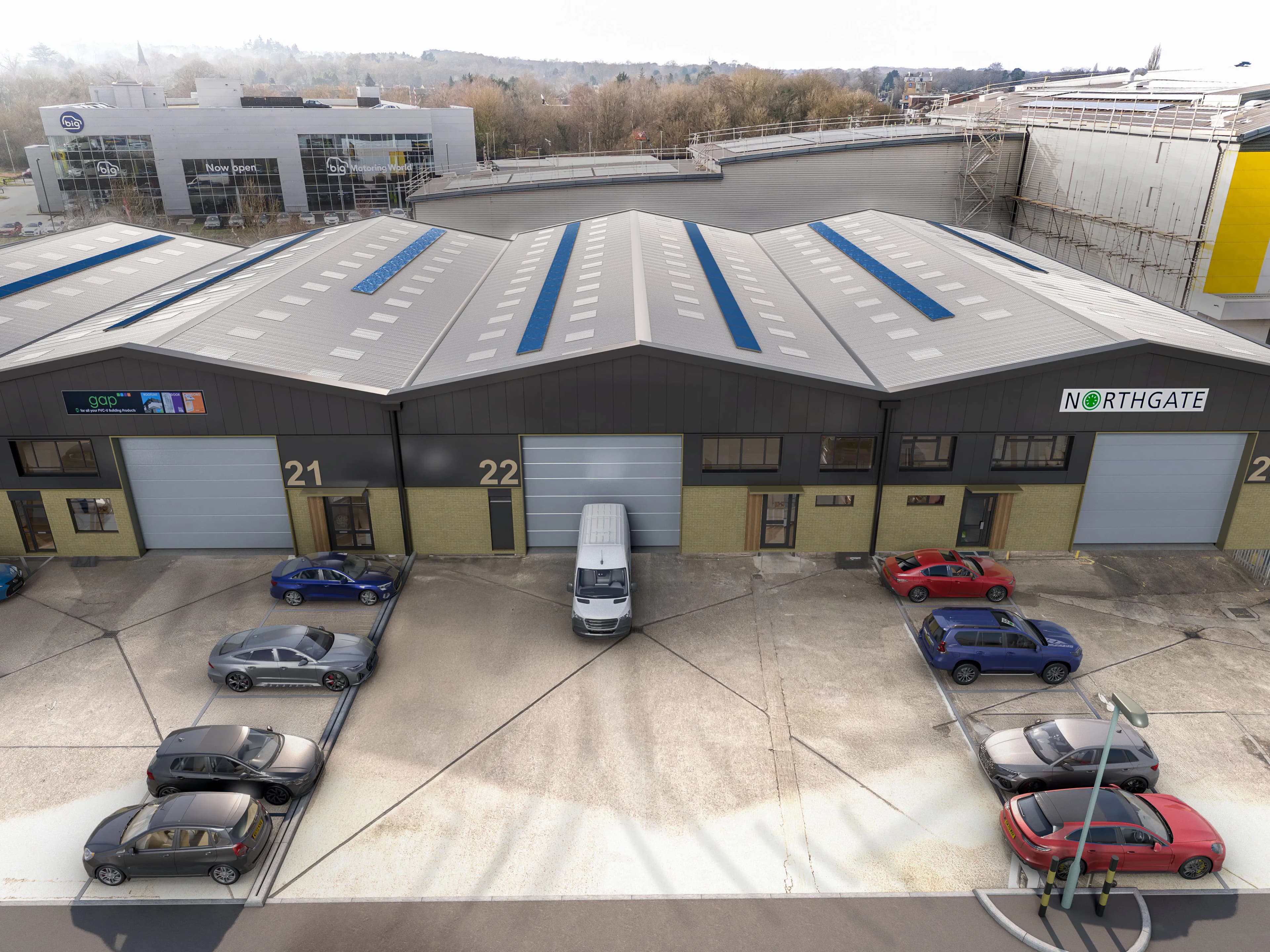 Camberley Trade Park, Camberley GU15 3DH: Industrial/Trade Counter Unit