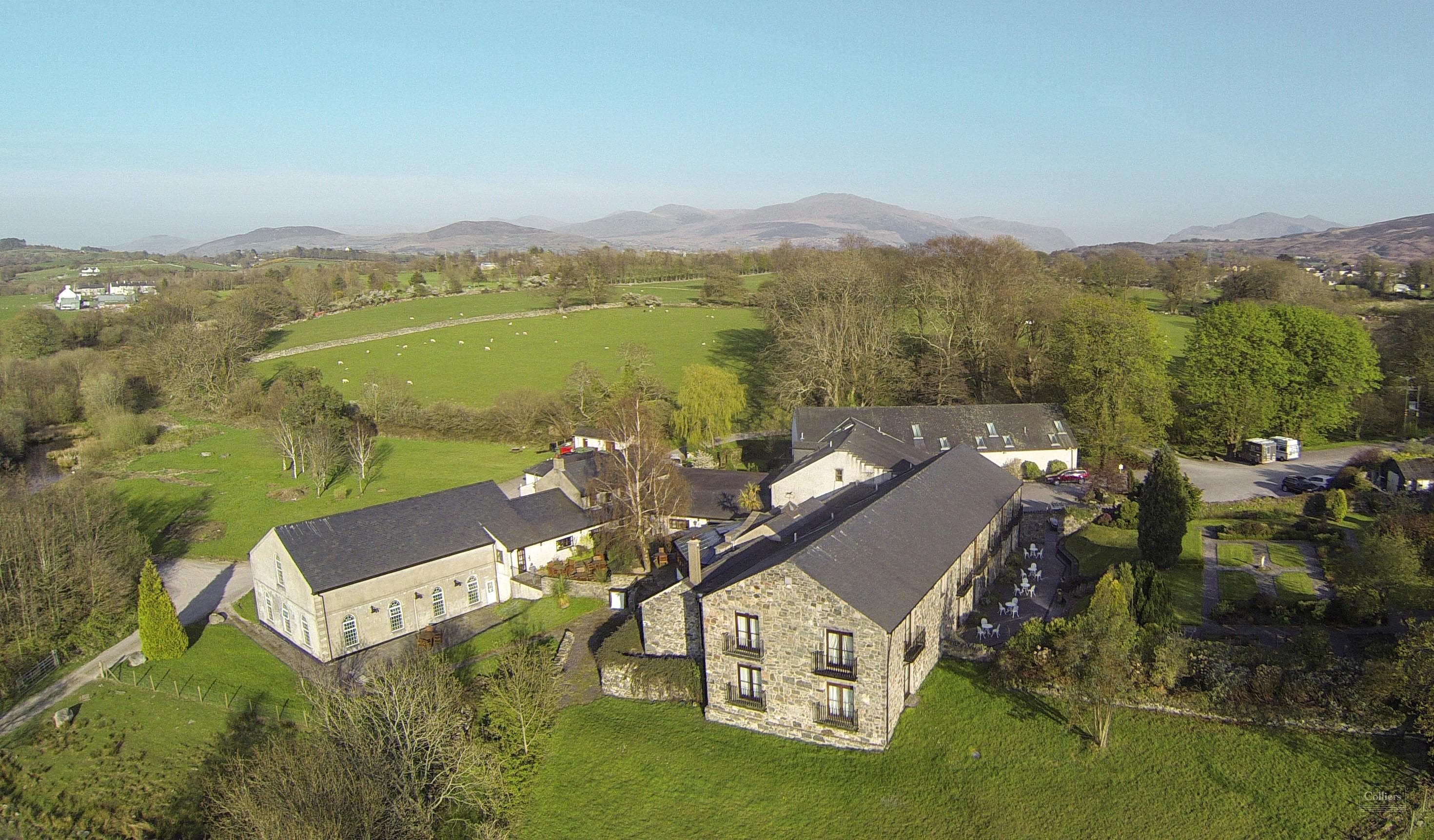 18th Century manor hotel for sale in Caernarfon