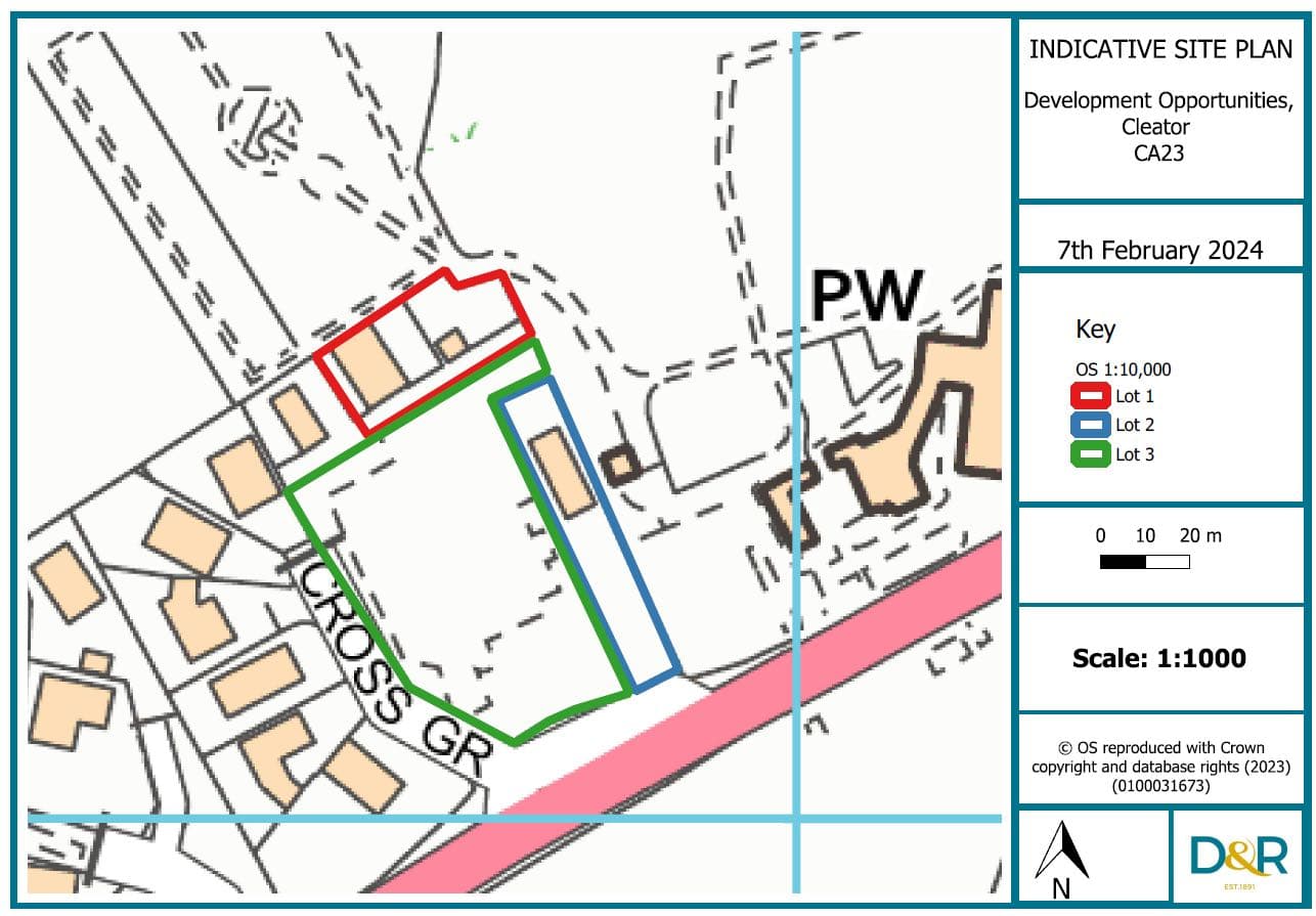 Development plot for sale in Cleator 2
