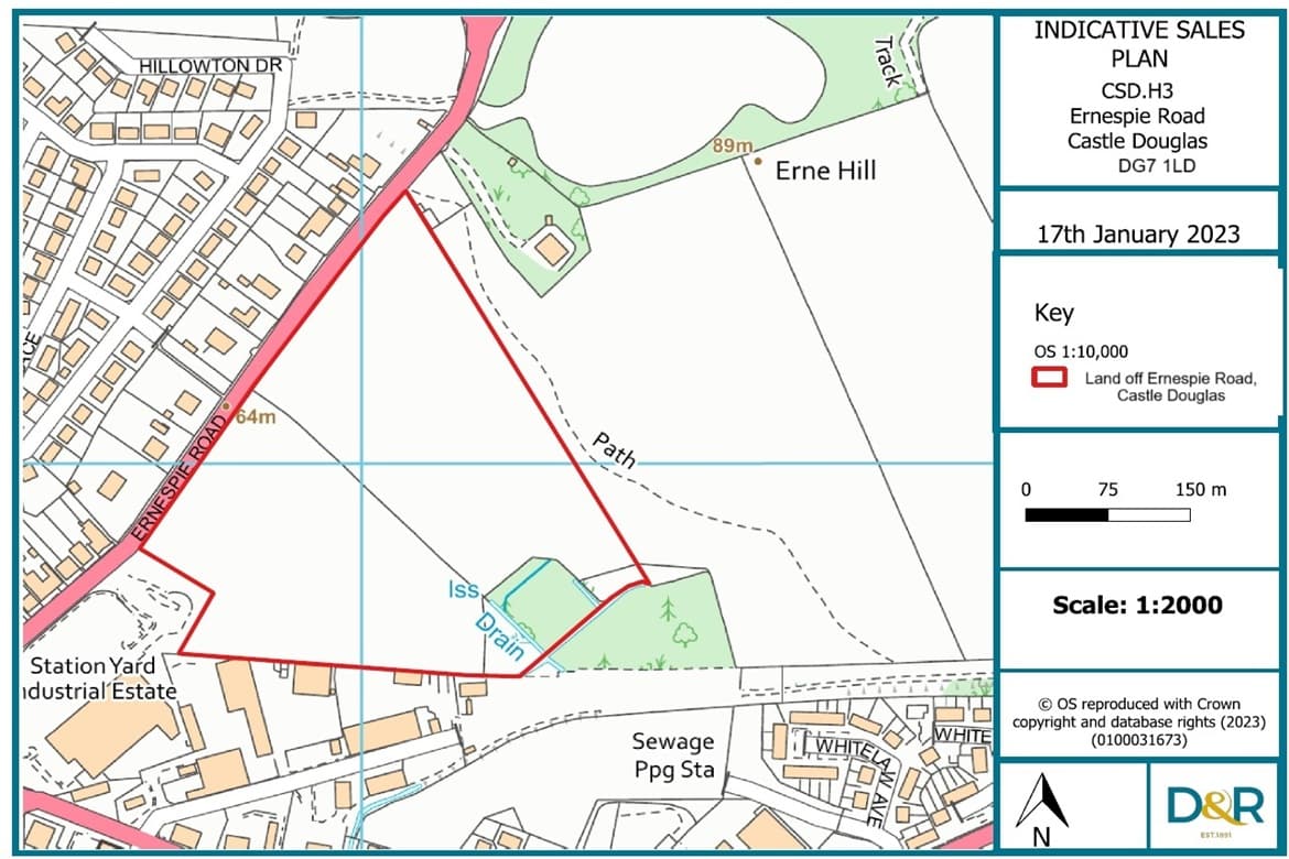 Potential development site for sale in Castle Douglas 3