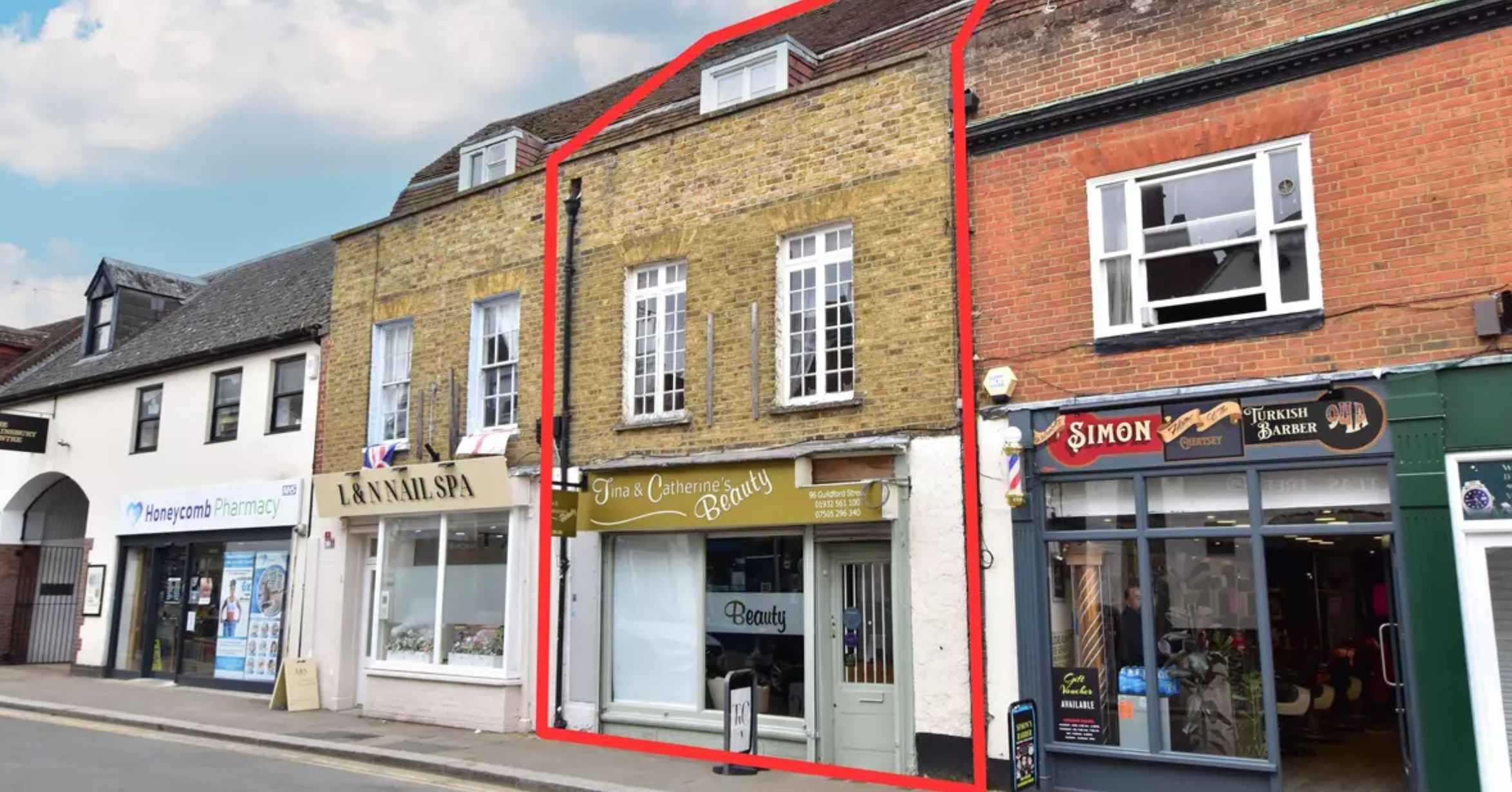 Commercial Unit with Upper Flat For Sale in Chertsey, Surrey