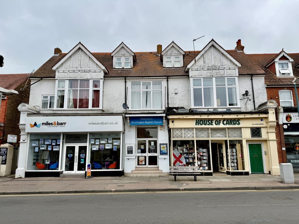 Birchington Baptist Church, 31 Station Road, Birchington CT7 9DJ: Former Baptist Church With Potential