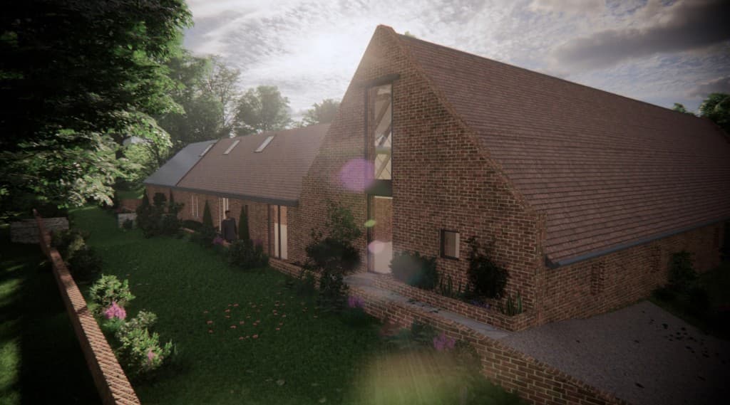 Hayton Manor Barn, Hayton Road, Stanford, Ashford TN25 6DQ: Period Barn With Planning Permission For Two Dwellings 2