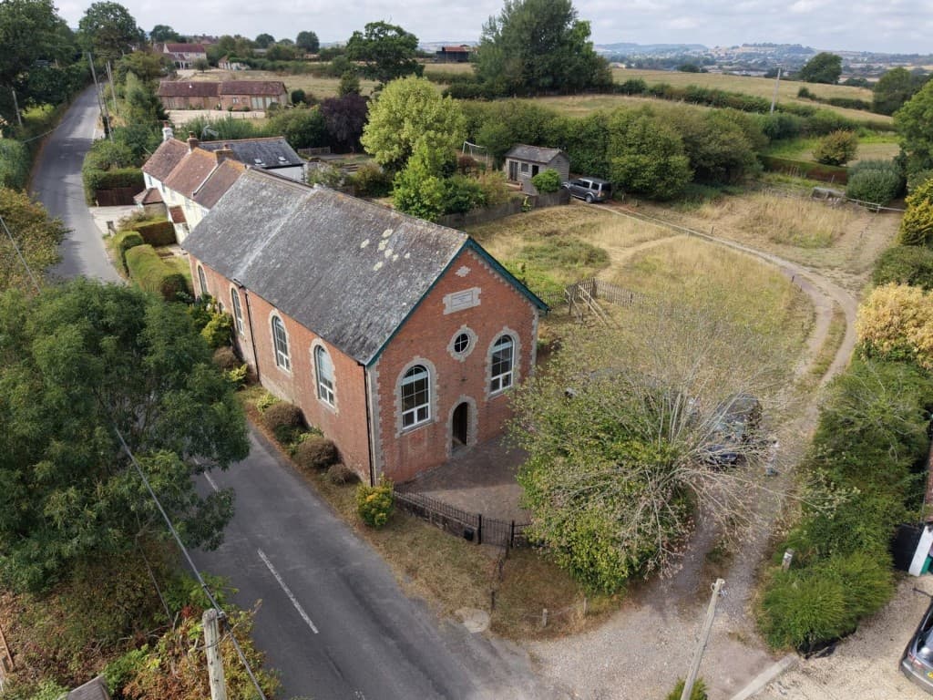 Methodist Church, Partway Lane, Hazelbury Bryan, Sturminster Newton DT10 2DP: Former Methodist Chapel With Planning For Conversion To A Residential