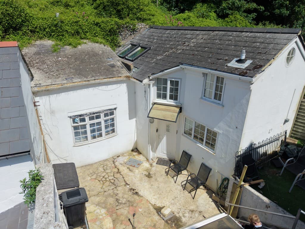 Mews Cottage & Land Rear Of 93 High Street, Ventnor PO38 1LU: Leasehold Town Centre Cottage For Improvement With Additional