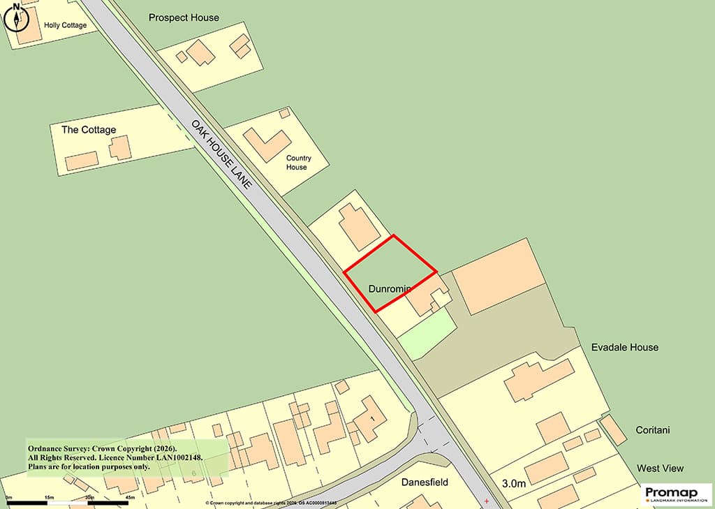 Land North Side Of Dunromin Oak, House Lane, Haltoft End, Boston PE22 0PJ: Parcel Of Land 2