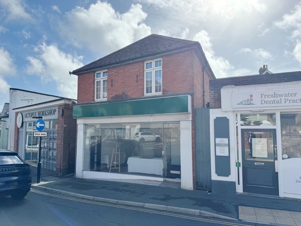 The Estate Office, Avenue Road, Freshwater PO40 9UT: Freehold Town Centre Retail Unit For Investment Or Occupation 1