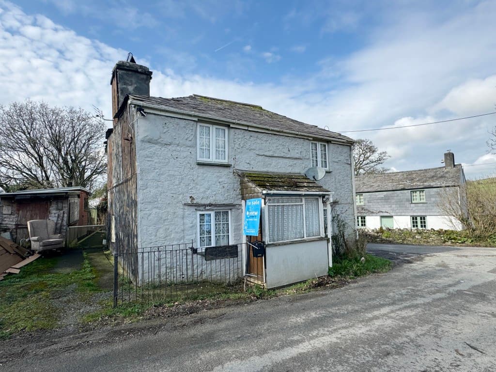 Penscombe Cross, Lezant, Launceston PL15 9PT: Detached Cottage For Improvement 1