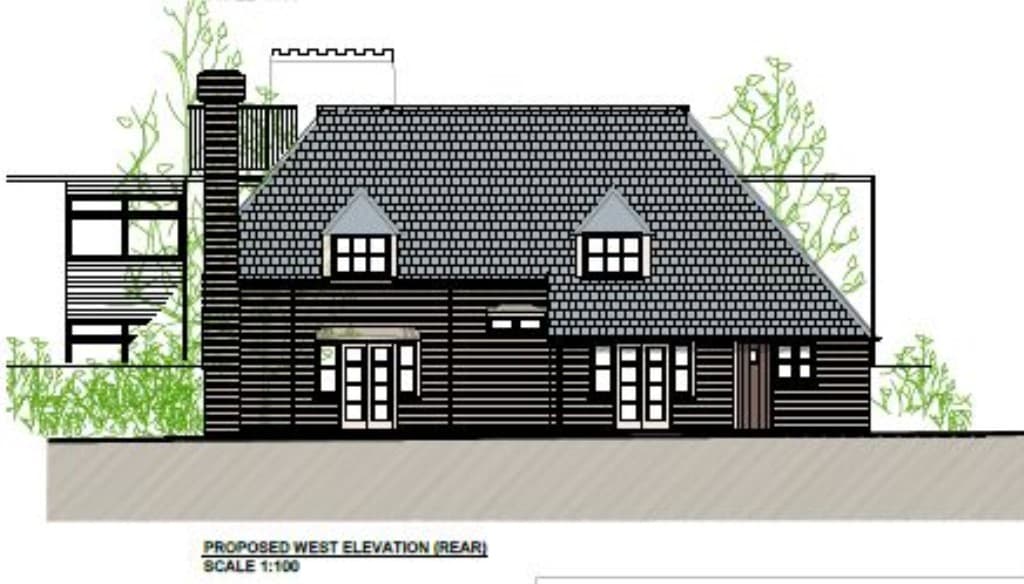 Site Adjacent to The Lodge, Boughton Mount, Boughton Lane, Maidstone ME17 4NA: Site With Planning For Detached House 2