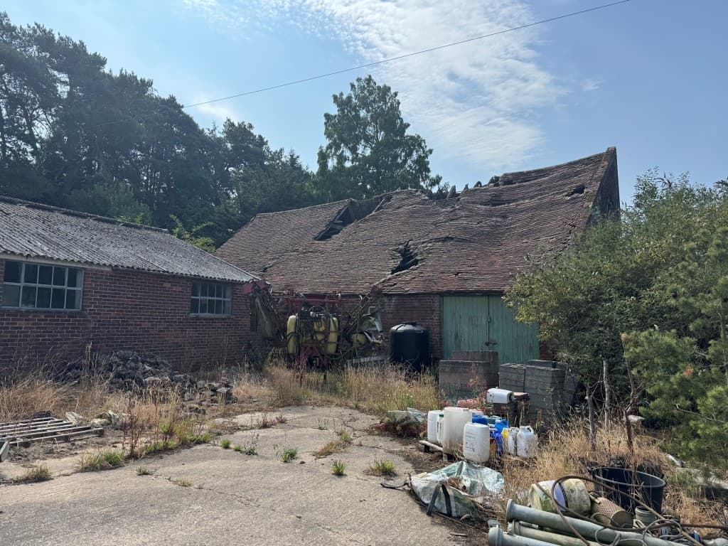 Hayton Manor Barn, Hayton Road, Stanford, Ashford TN25 6DQ: Period Barn With Planning Permission For Two Dwellings 3