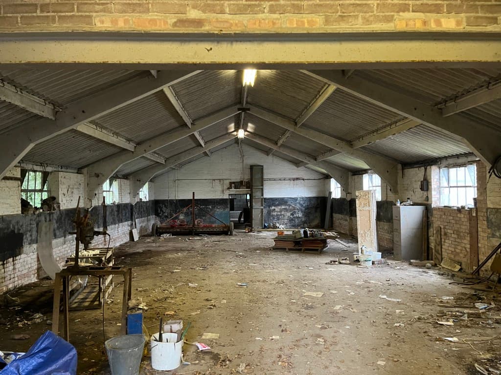 Hayton Manor Barn, Hayton Road, Stanford, Ashford TN25 6DQ: Period Barn With Planning Permission For Two Dwellings 5