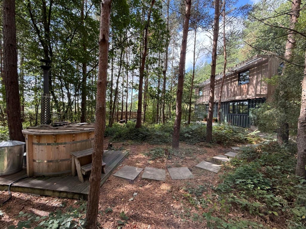 Evergreen Cabin, Broomham Lane, Whitesmith, Lewes BN8 6JQ: Unique Holiday Rental Set In Approximately One Acre Of Semi-rural 2