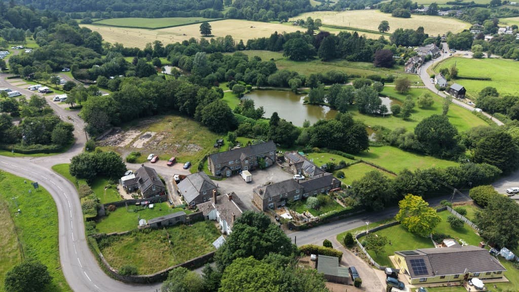 The Lodge, Higher Grants, Exebridge, Dulverton TA22 9BE: Two-bedroom Semi-detached House Situated Within Higher Grants Farm 2