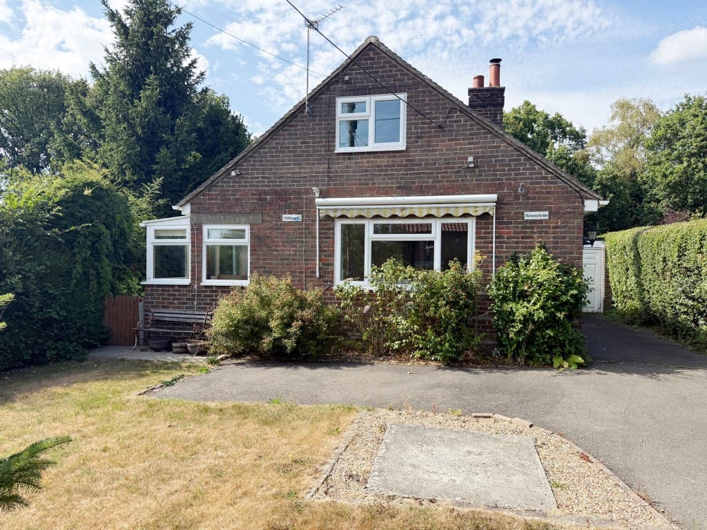 Broomfields, Courtlands Road, Nutley, Uckfield TN22 3LS: Detached Bungalow With Roof Conversion And Potential 1