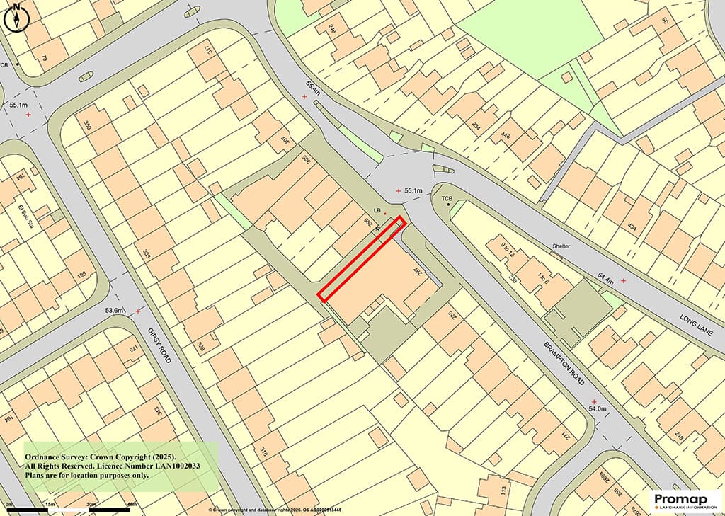 Land Adjacent 295 Brampton Road, Bexleyheath DA7 5QR: Freehold Parcel Of Land Including Part Of The Adjoining Roadway 3