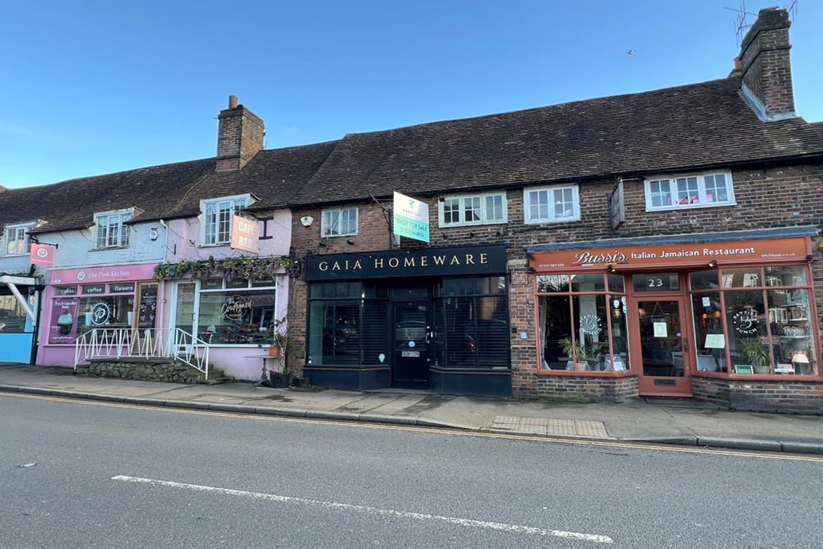 Shop with Garden For Sale in Westerham, Kent 1