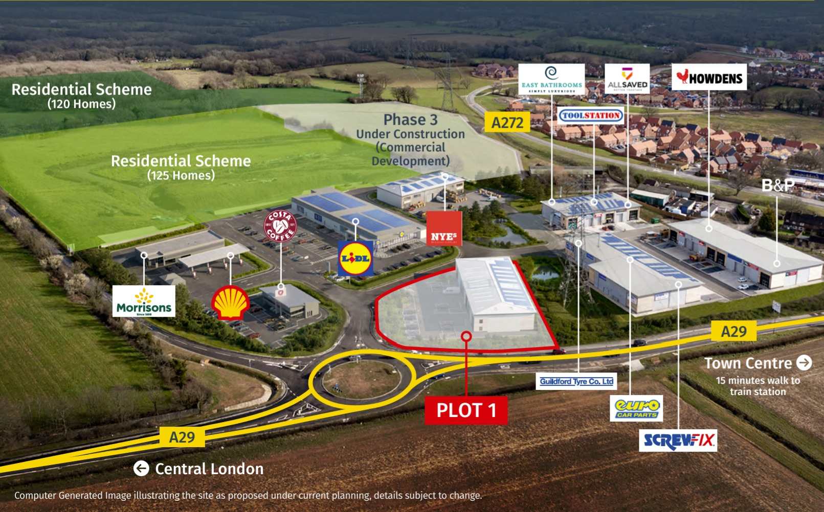 New Build Unit For Sale or To Let in Billingshurst, RH14 1